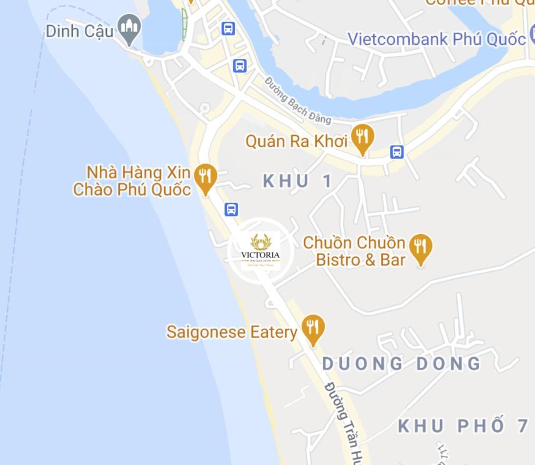 Victoria Phu Quoc Hotel Beachfront Night Market Exteriör bild